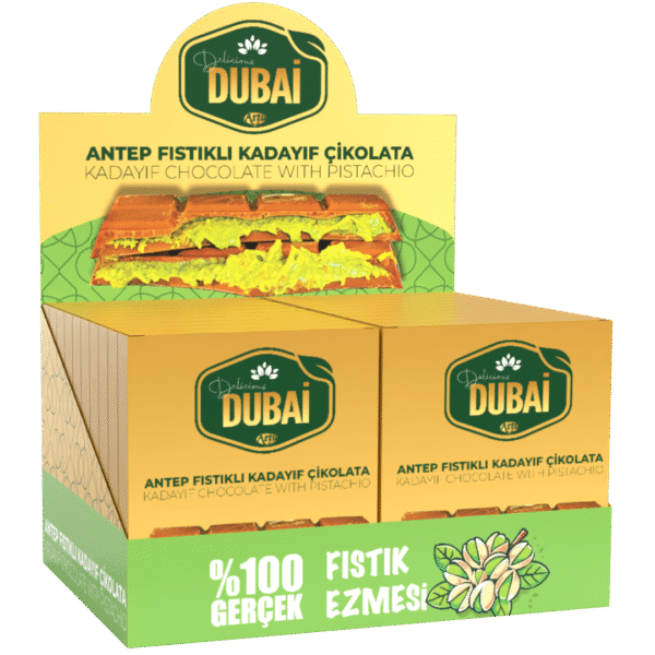 80gr DUBAİ ÇİKOLATASI <b> 44 Adet</b>