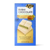 Dubai Çikolatası Fıstık ve Kadayıf Dolgulu Beyaz 187g