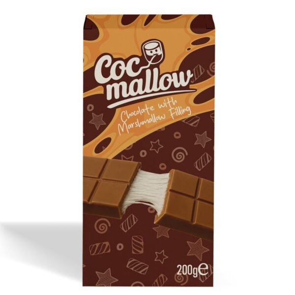200g Cocmallow Marshmallow Dolgulu Çikolata