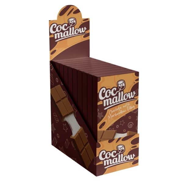 200g Cocmallow Marshmallow Dolgulu Çikolata - Görsel 2