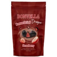 82g Bonvella Bitter Çikolata Kaplı Dondurulmuş Çilek Draje
