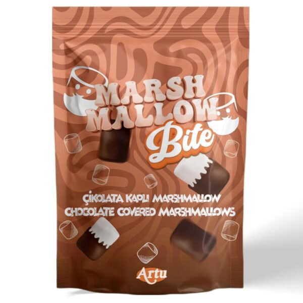 88g Marshmallow Bite Çikolata Kaplı Marshmallow