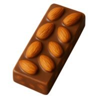 80g Nutsmax Bademli Sütlü Çikolata
