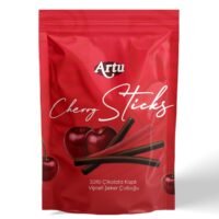 72g Cherry Sticks Sütlü Çikolata Kaplı Vişneli Şeker Çubuğu