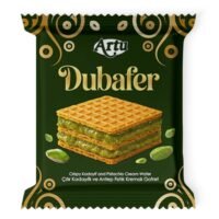 Dubafer Çıtır Kadayıf ve Antep Fıstığı Kremalı Gofret 44g