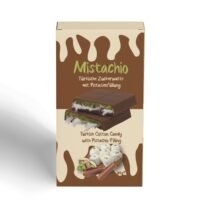 Mistachio Antep Fıstıklı Pişmaniye Dolgulu Sütlü Çikolata 80g